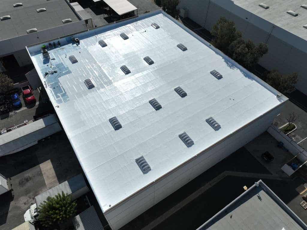 Commercial roofing project photo one