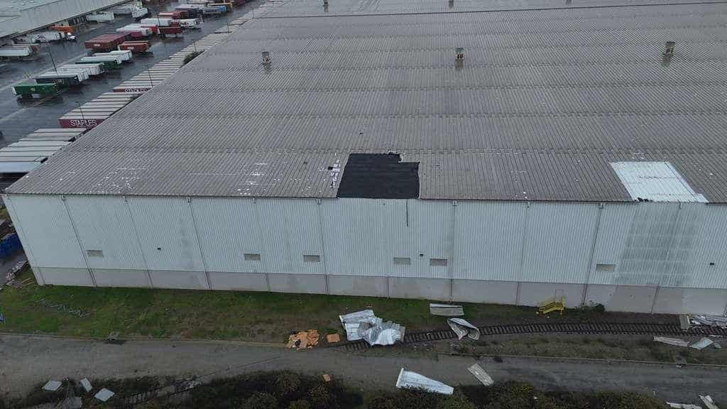 Commercial roofing project photo two