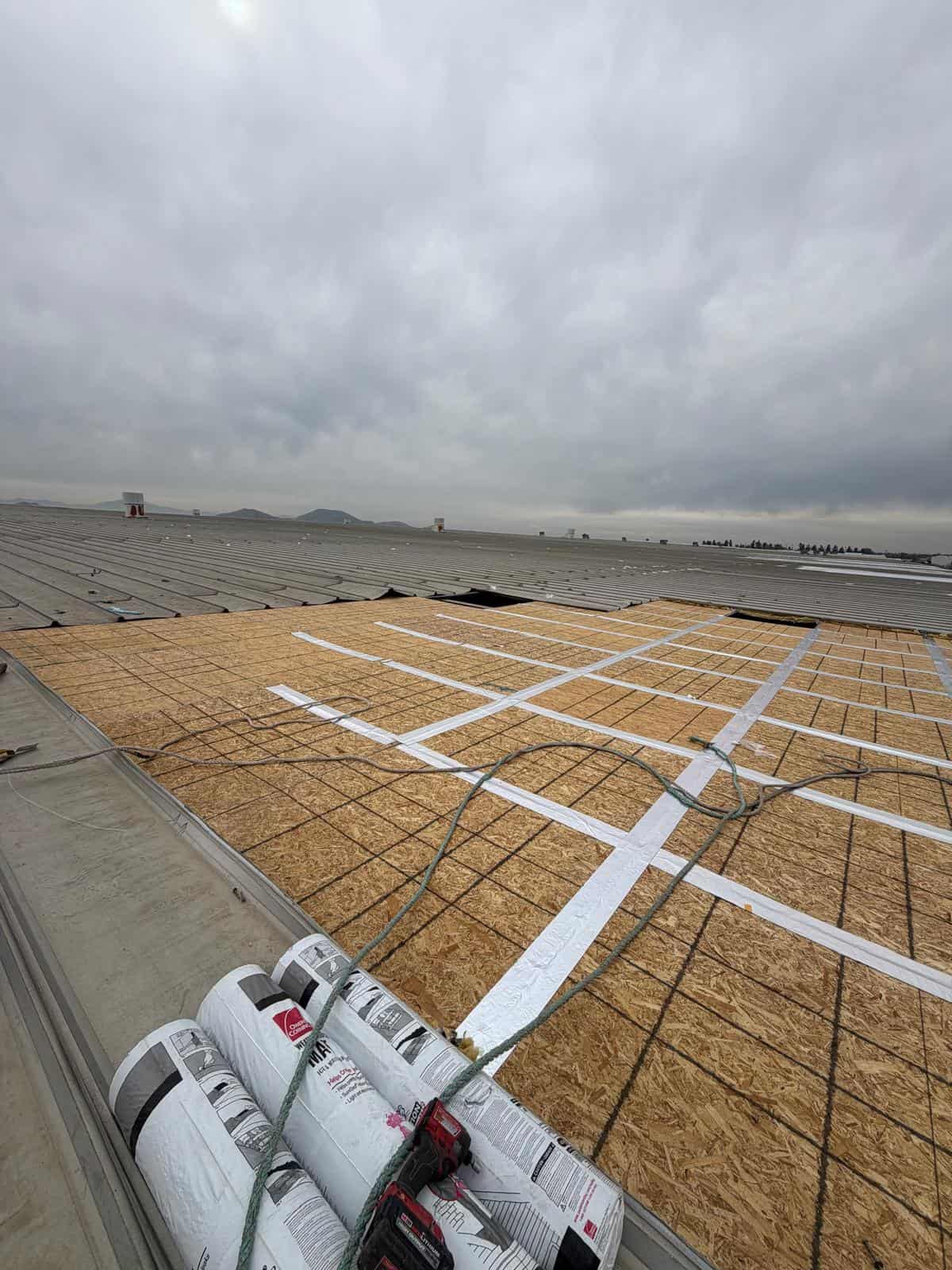 Commercial roofing project photo three