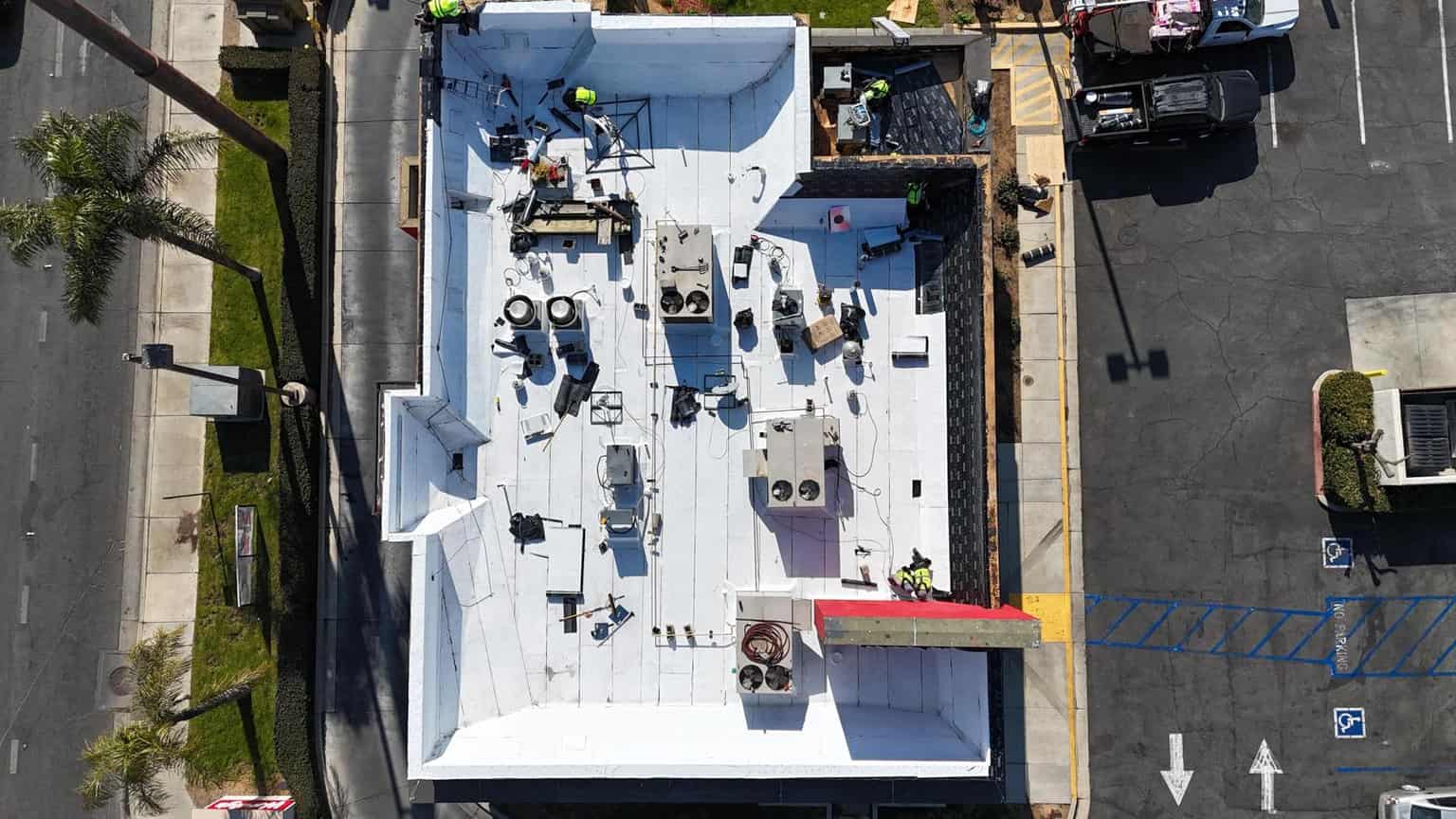 Commercial roofing project photo five