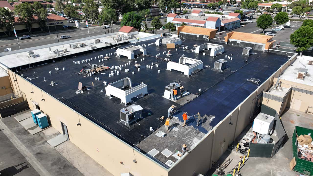 Commercial roofing hero image one
