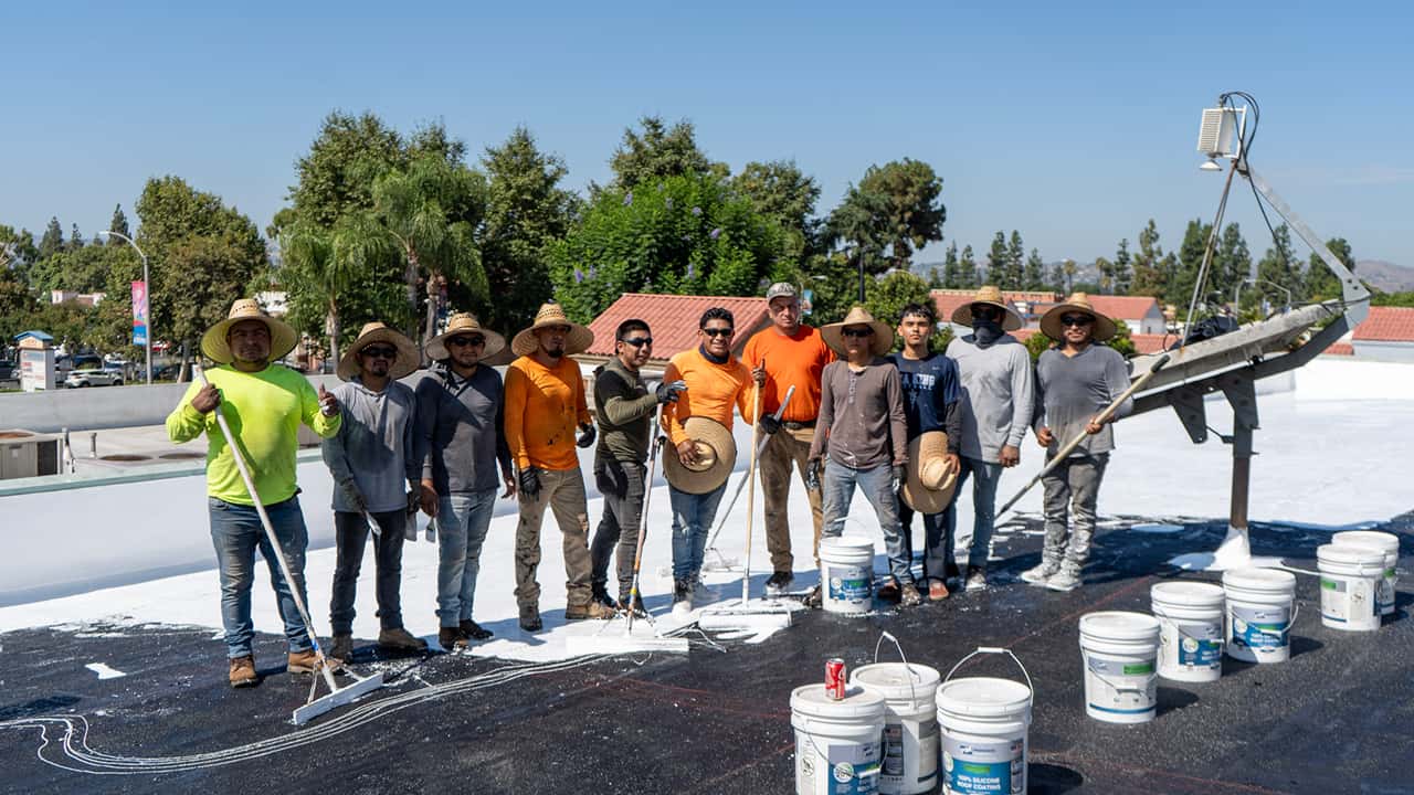 Commercial roofing hero image two