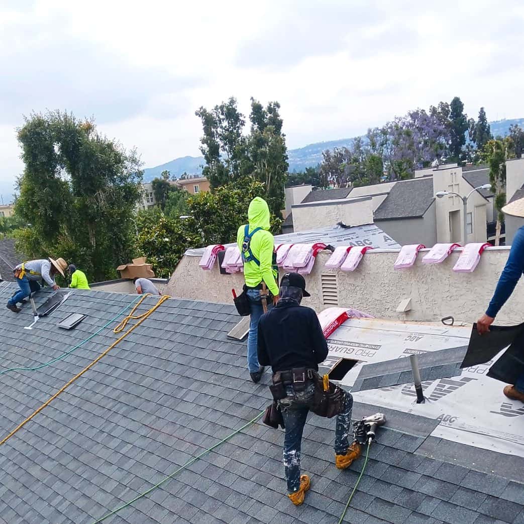 Commercial roofing system materials