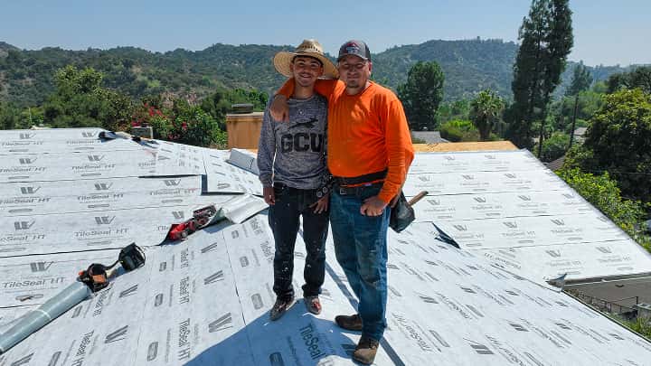 Southern California roofing estimate hero image two